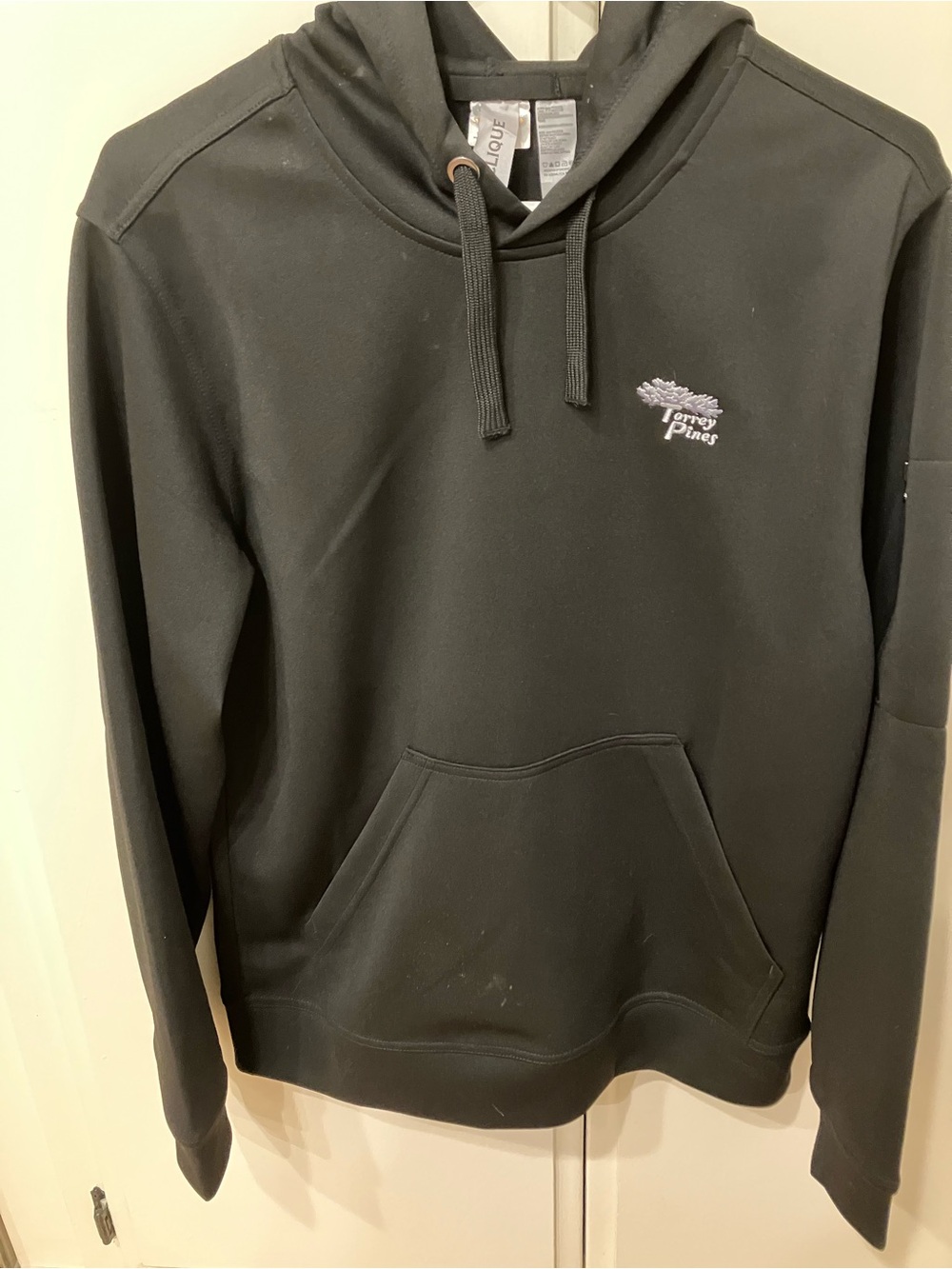 Torrey Pines Men's Black Pullover Hoodie